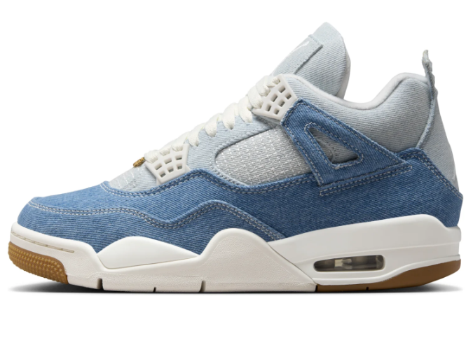 (WMNS) Air Jordan 4 Retro TEX 'Worn Blue Denim' IB6716-100