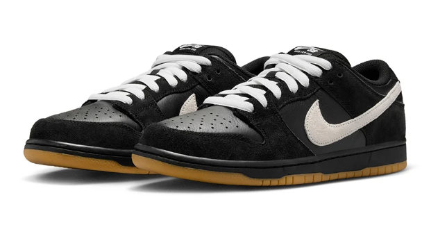 Nike SB Dunk Low Pro 'Black / White / Gum Light Brown'