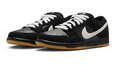 Nike SB Dunk Low Pro 'Black / White / Gum Light Brown'
