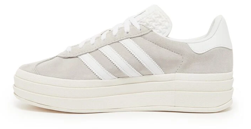 (WMNS) adidas Gazelle Bold 'Grey White' HQ6893