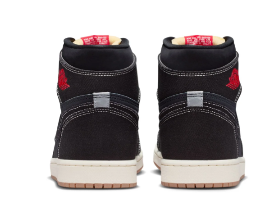 Air Jordan 1 Retro High OG Flight Club Mens - Black  University Red-Sail