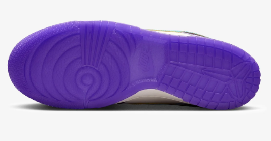 NIKE DUNK LOW PROTRO ' DRAFT PACK' - FIERCE PURPLE