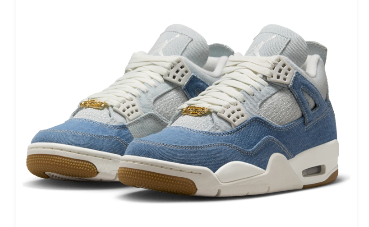 (WMNS) Air Jordan 4 Retro TEX 'Worn Blue Denim' IB6716-100