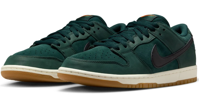 Nike SB Dunk Low Orange Label - Deep Fir