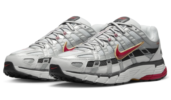 (WMNS) Nike P-6000 CNPT 'Metallic Silver Red' BV1021-101