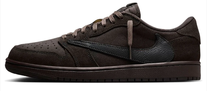 Air Jordan 1 Retro Low OG SP x Travis Scott 'Velvet Brown' DM7866-202