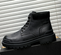 UGG Black Lace-Up Lugged Sneakers
