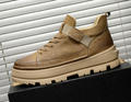 UGG Tan Lugged Low-Top Sneakers