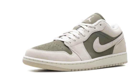 Air Jordan 1 Low SE Medium Olive Sail HV4089 201