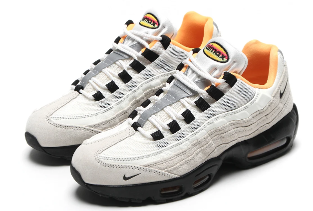 Nike SB FC Pack Air Max 95 'Sail / Black / Laser Orange' IQ8395-100
