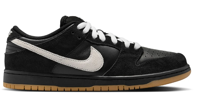 Nike SB Dunk Low Pro 'Black / White / Gum Light Brown'