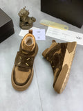 UGG Tan & Brown High-Top Sneakers