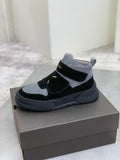 UGG Black & Gray High-Top Sneakers