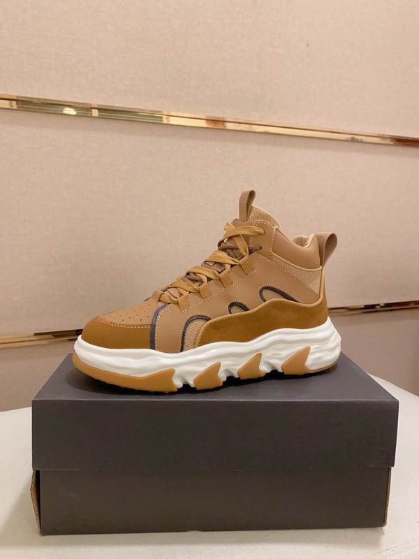 UGG Tan & Brown Chunky Lace-Up Sneakers