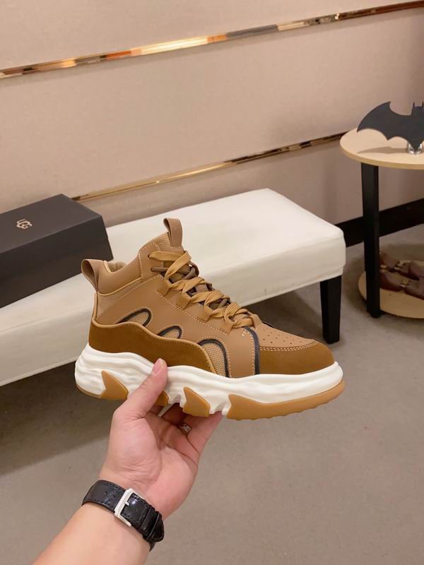 UGG Tan & Brown Chunky Lace-Up Sneakers