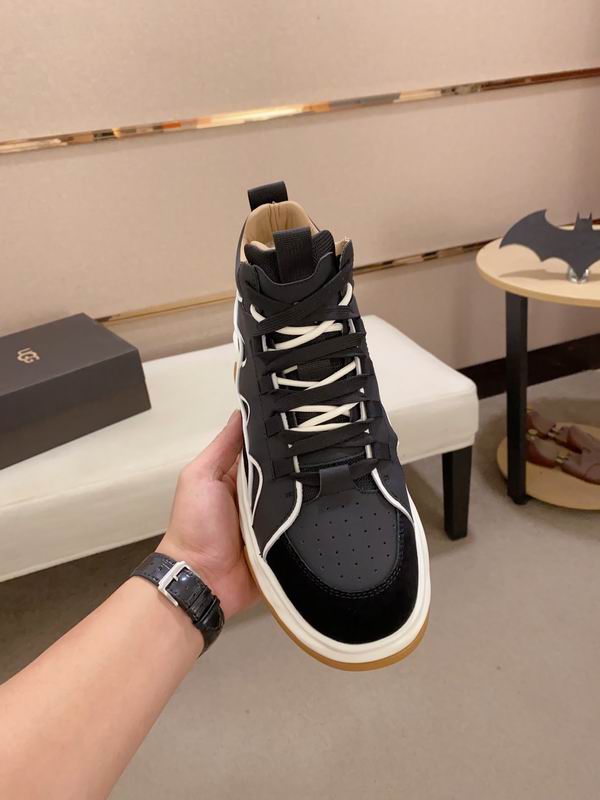 UGG Black & White Chunky Lace-Up Sneakers