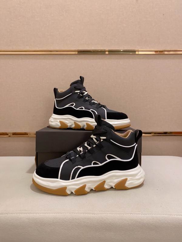 UGG Black & White Chunky Lace-Up Sneakers
