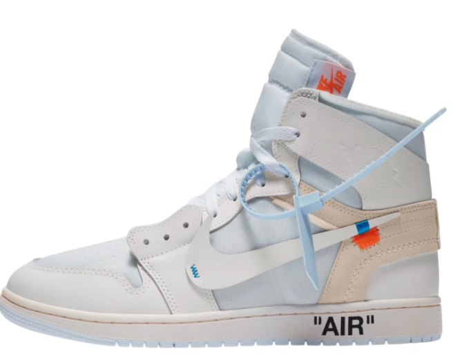 AA3834 100 Air Jordan 1 Retro High Virgil Abloh Archive Alaska
