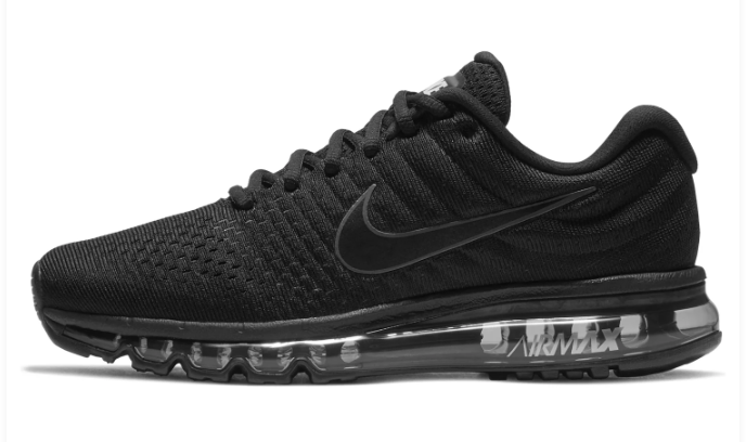 Nike Air Max 2017 'Triple Black' 849559-004