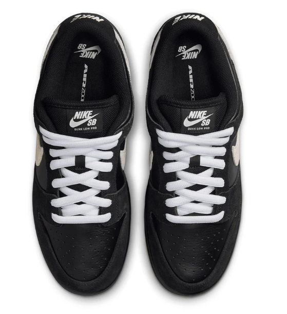Nike SB Dunk Low Pro 'Black / White / Gum Light Brown'